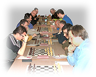 Scena di gioco al Circolo