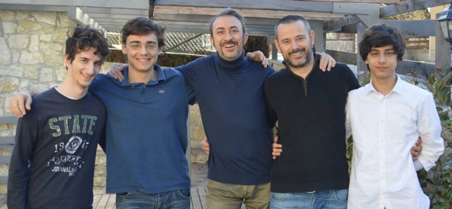  Bruno Della Sala, Adriano Simonetto, Giuseppe De Napoli, Massimo Corà e Alessio Boraso.