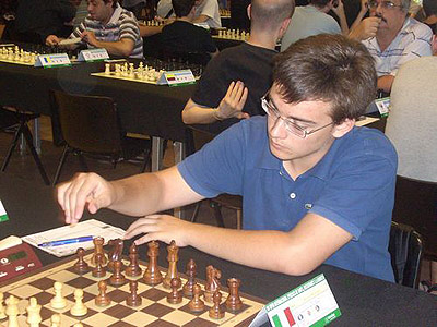 Barcellona 2012 - Adriano Simonetto: (foto di Antonello Migliorini per il blog Scacchierando)