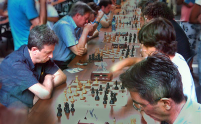 Alessio B. Boraso in azione durante il primo Trofeo Piscopia