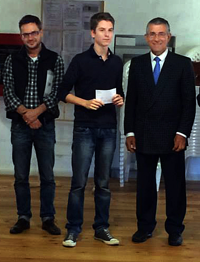 Tommaso Bergamasco, anche lui a premio