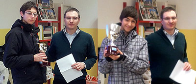 Alessandro Lovo (sinistra) e Samuele De Grandi