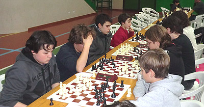 La squadra del Circolo dell'Altopiano: Thomas Porro, Federico Scarsella, ..., Sebastien Callegari