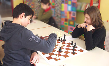  Jacopo Gennari, campione provinciale xxx, e Giorgia Matteazzi, campionessa provinciale xxx femminile