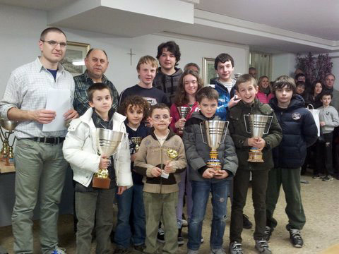 I premiati del torneo A