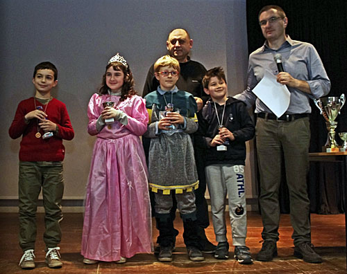 Scaccoriandolo 2014 - premiati torneo B