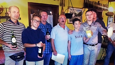   Dnilo Pasin, terzo; Federico Scarsella, primo; Marco Baschirotto, secondo; Giacomo Scarsella, deus ex machina; Enrico Zanotto, quarto; Enrico Timothy Tesla, quinto