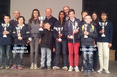 I premiati del torneo A