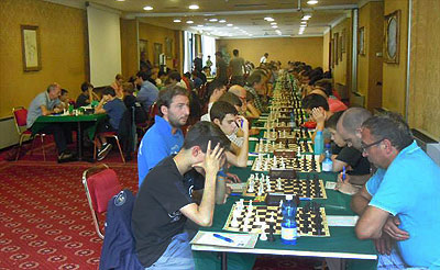 17° torneo Città di Vicenza - la sala gioco