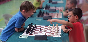 Le promesse del 2005: Leonardo Scarsella (nero) contro Jacopo Motterle (bianco)