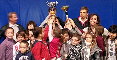 Scaccogatto 2014 - coppe scuole tutte alla Roncalli