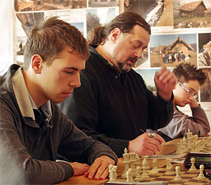 Il VicePresidente del CSVP, Marco Dai Zotti impegnato nel torneo Open