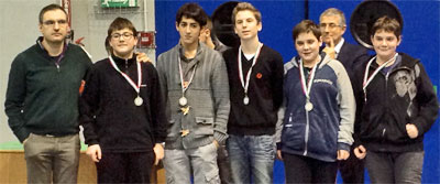 La squadra principale, seconda classificata