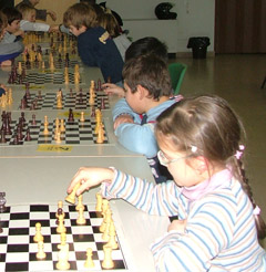 Ilaria Motterle, prima bambina nel torneo B