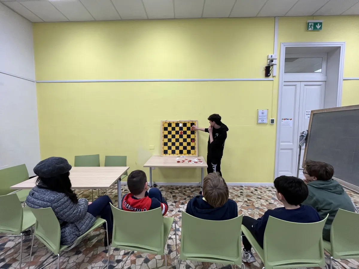 Il corso per principianti alla scacchiera murale