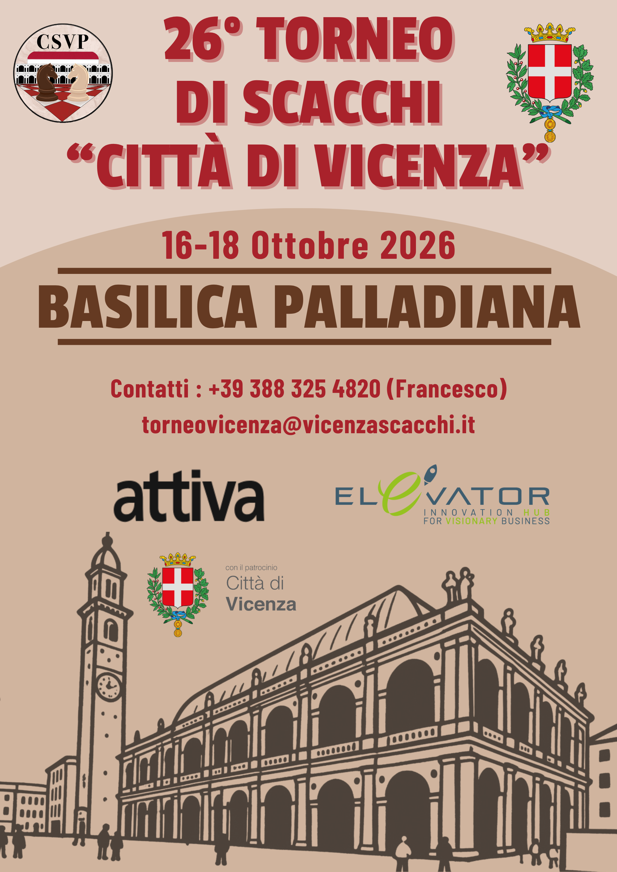 Vicenza Scacchi Event Poster