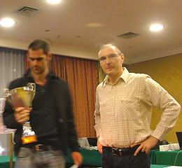 Andrea Rodeghiero, vincitore del torneo B