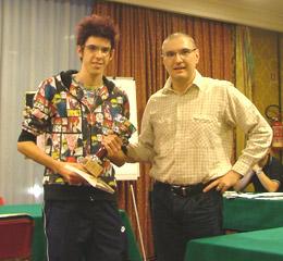 Daniele Zerilli, vincitore del torneo C