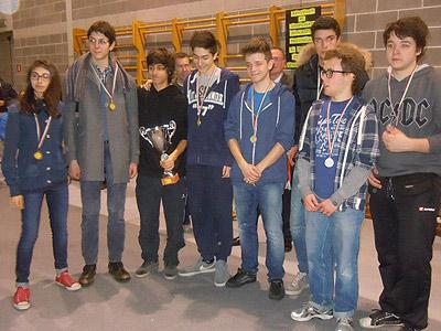 Le due squadre qualificate per la categoria Allievi