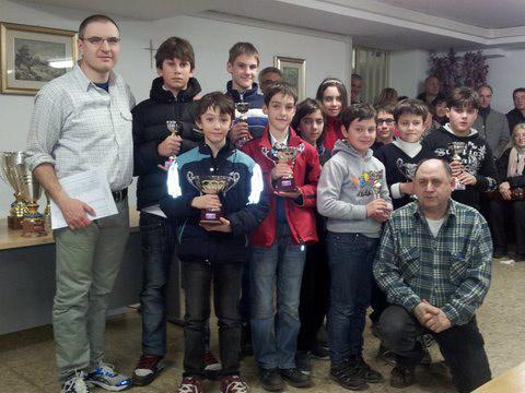 I premiati del torneo B