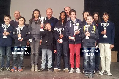 I premiati del torneo A