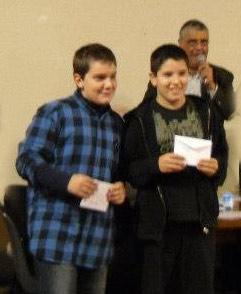 Andrea Simonetto e Riccardo Carraro: primi rispettivamente fra gli under 1500 e gli under 1600 Andrea Simonetto e Riccardo Carraro: primi rispettivamente fra gli under 1500 e gli under 1600