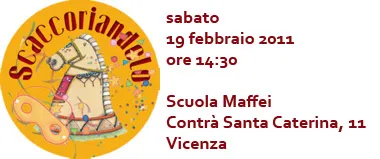 Scacchi in maschera: il 19 febbraio 2011 «Scaccoriandolo», quarta prova del secondo Trofeo Magnascacchi