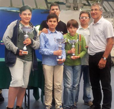 Andrea Simonetto, campione regionale under 14