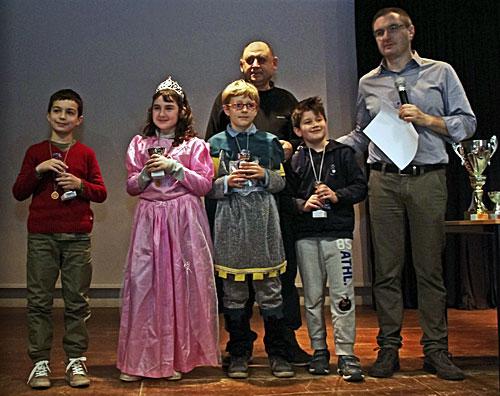 Scaccoriandolo 2014 - premiati torneo B