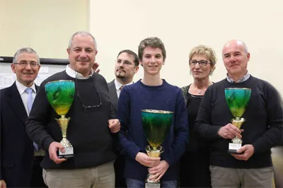 Tommaso Bergamasco, vincitore del torneo A del Santo: (foto per gentile concessione della rivista online spqrnews.com)