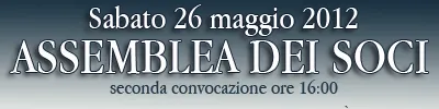 Assemblea dei soci 2012