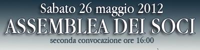 Assemblea dei soci 2012