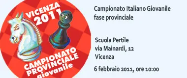 Il 6 febbraio alla Scuola Pertile il Campionato provinciale giovanile