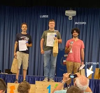 Estate 2023: Condino Luigi  Lain e Jacopo Gennari sul podio.